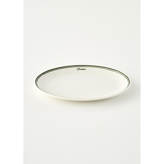 Bella Maison Bonheur Porselen Sunum Tabağı Yeşil (31 Cm) Yeşil