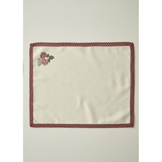 Bella Maison Rose Kopanakili Amerikan Servis Krem (35x45 Cm) Krem