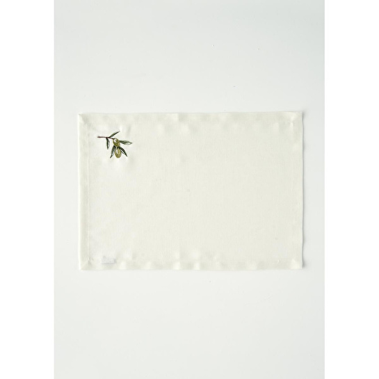Bella Maison Olive Amerikan Servis Krem (35x45 Cm) Krem