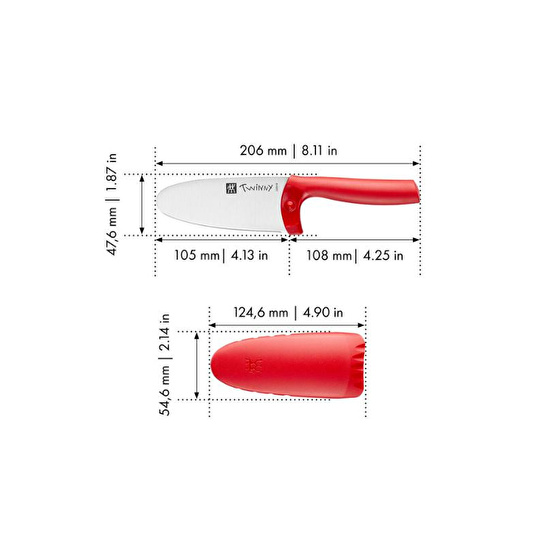 Zwilling, Twinny, Şef Bıçağı, 100mm