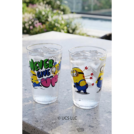 Rakle Minions Lisanslı 2'li Su Bardağı 400 Cc