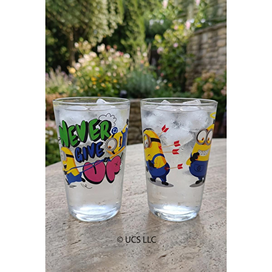 Rakle Minions Lisanslı 2'li Su Bardağı 400 Cc