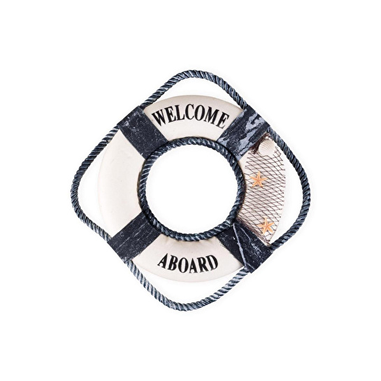 The Mia Retro Marin Can Simidi Kapı Ve Duvar Süsü 20 Cm