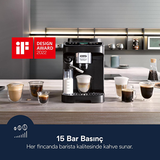 Delonghi Magnifica Evo, Ecam310.60.b Next Tam Otomatik Espresso Kahve Makinesi