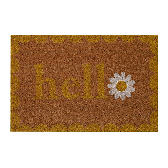 Mudo Home Hello Daisy Kapi Paspas 40x60 Cm