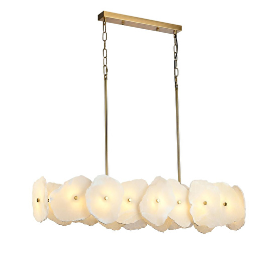 Apliqa Harlow Sıralı 48 Watt Gold Ledli Avize