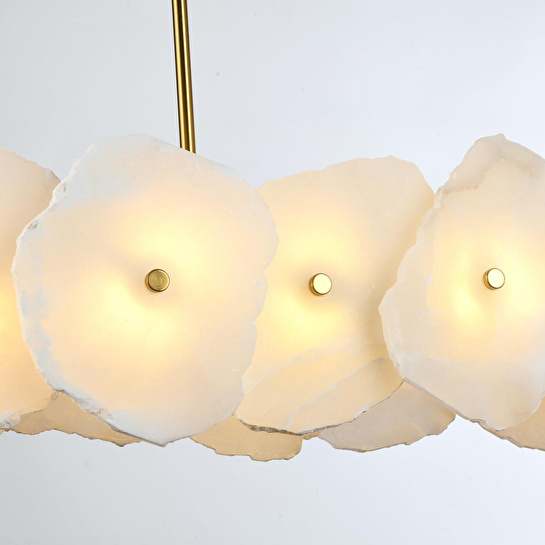 Apliqa Harlow Sıralı 48 Watt Gold Ledli Avize
