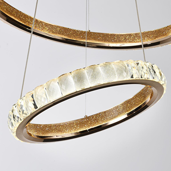 Apliqa Luca 2 Katli Gold Ledli̇ Avi̇ze