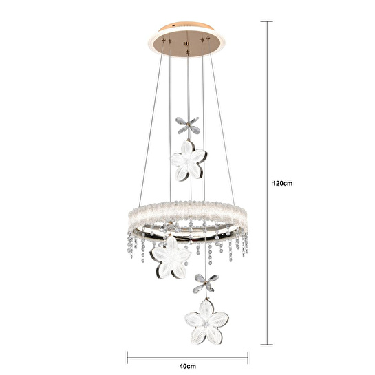 Apliqa Orfeo 3'lü Gold Led Avi̇ze