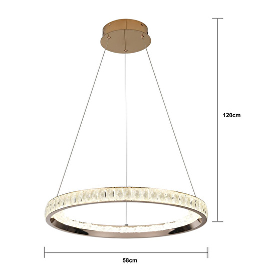 Apliqa Eli̇o 60 Lik Gold Ledli̇ Avi̇ze