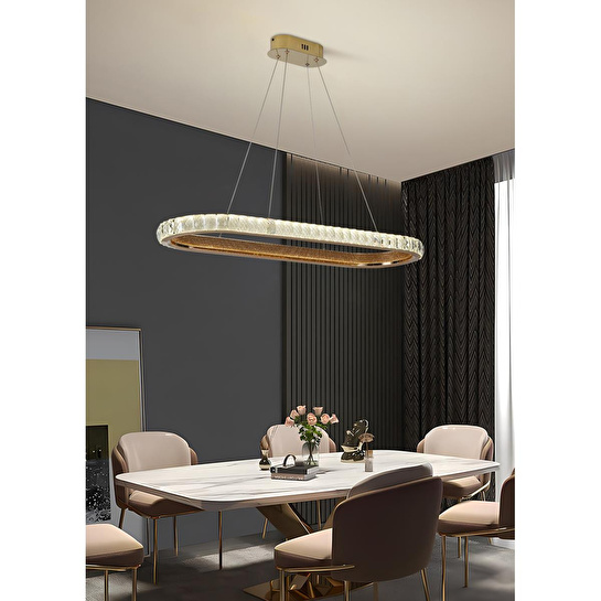 Apliqa Luca Sirali Gold Ledli̇ Avi̇ze