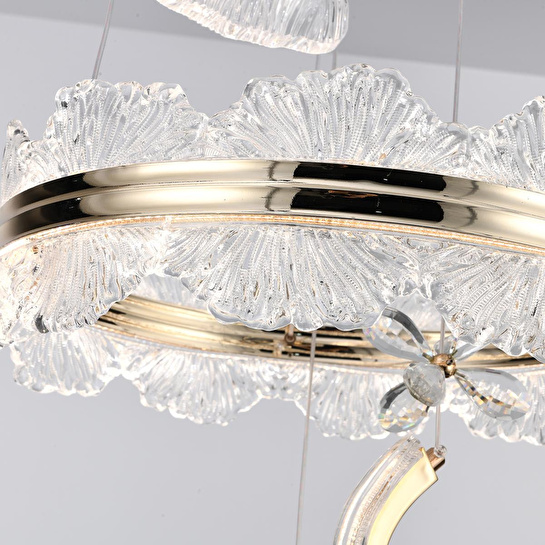 Apliqa Liliana 3'lü Gold Led Avi̇ze