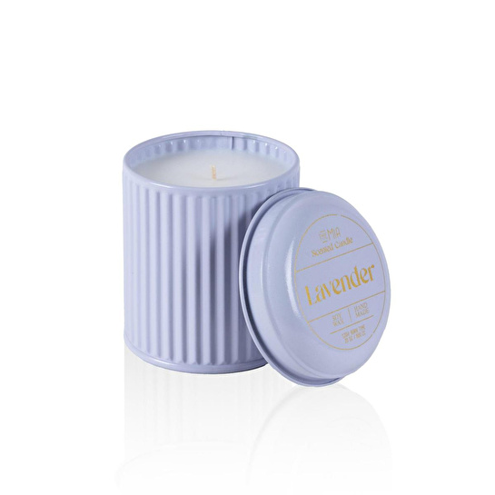 The Mia Calm Lavanta Kokulu Lila Kapaklı Mum 830 Gr 12x10