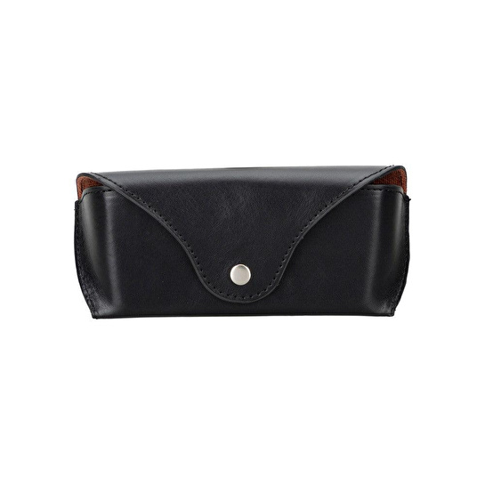 Bloominbag Capri Onyx Black Hakiki Deri Gözlük Kılıfı