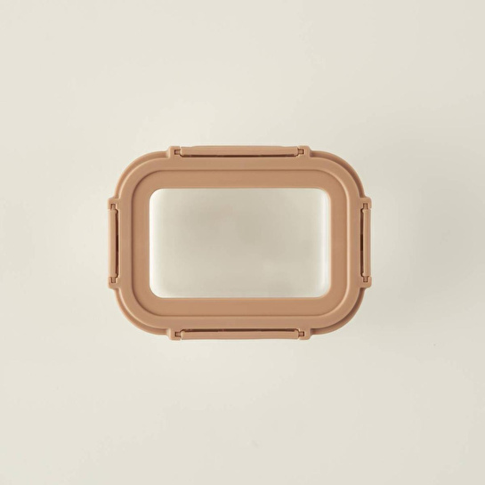 Bella Maison Terra 3'lü Cam Saklama Kabı Seti Bej (370 Cc)