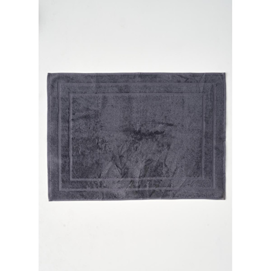 Bella Maison %100 Pamuk Premium Dorita Ayak Havlusu Koyu Gri (50x70 Cm) Koyu Gri