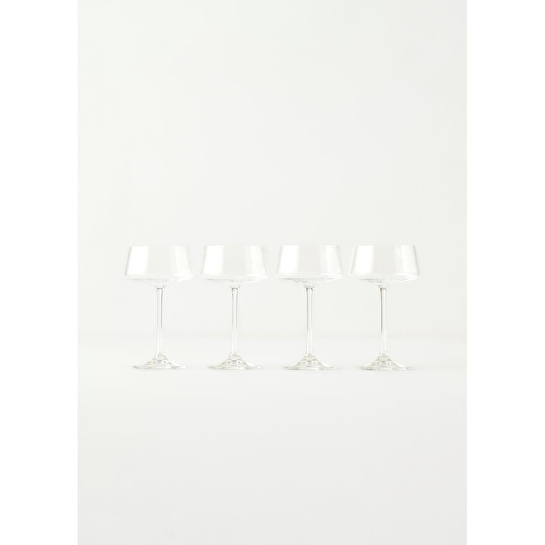 Bella Maison Shape Cup 4'lü Naturel (220 Cc)