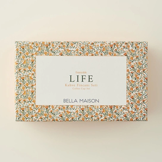 Bella Maison Life 6'lı Kahve Fincanı Seti (120 Cc)