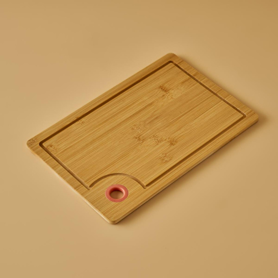 Bella Maison Ronna Bambu Kesme Tahtası Mercan (36x23x1 Cm) Mercan