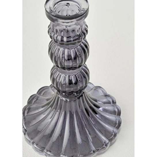Bella Maison Viona Cam Mumluk Antrasit (10x14 Cm)