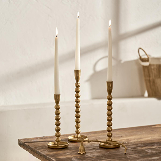 Bella Maison Sofya Mumluk Gold (33x9 Cm)