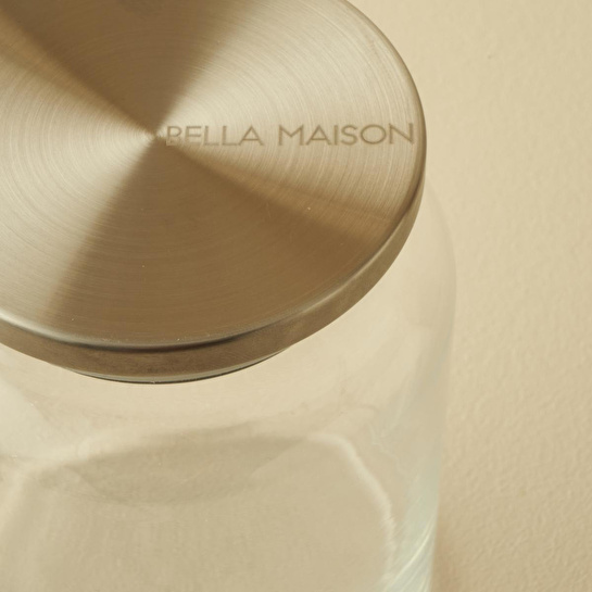 Bella Maison Jely Metal Kapaklı Kavanoz (1400 Cc) Naturel