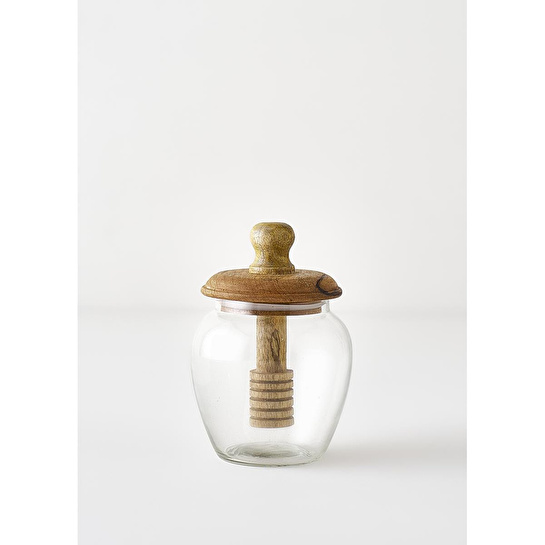 Bella Maison Eden Mango Kapaklı Bal Kavanozu Naturel (600 Ml) Naturel