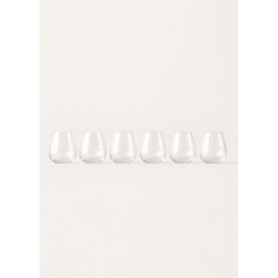 Bella Maison Columba Kristal Bardak 6'lı Naturel (380 Cc)
