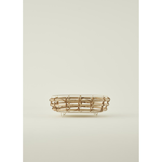 Bella Maison Dawn Oval Sepet Naturel (33x23x11 Cm) Naturel