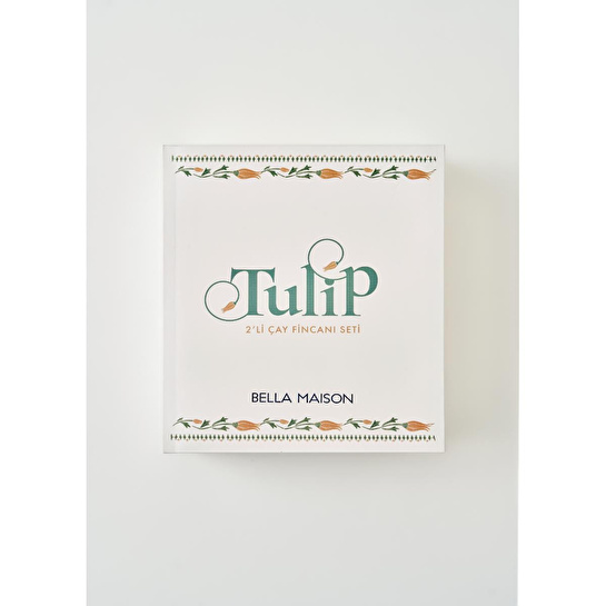 Bella Maison Tulip 2'li Çay Fincanı (270 Cc) Çok Renkli