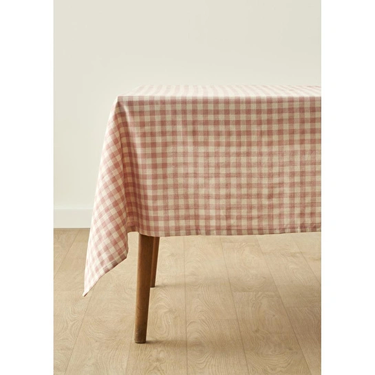 Bella Maison %100 Pamuk Pavia Masa Örtüsü Mürdüm (150x250 Cm) Mürdüm