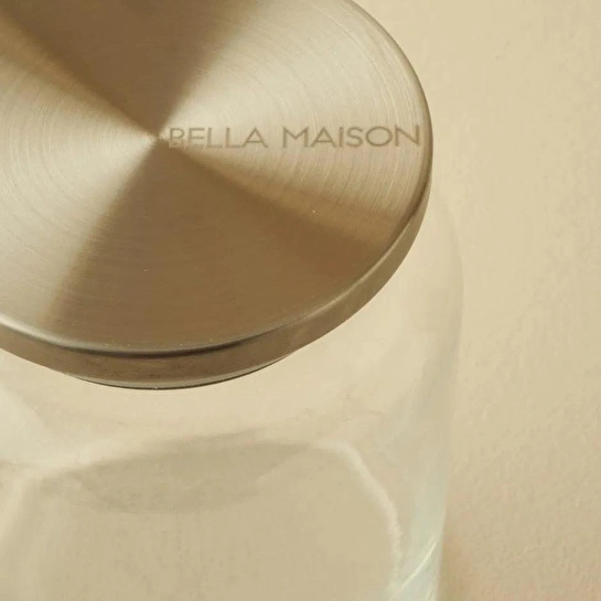Bella Maison Jely Metal Kapaklı Kavanoz (635 Cc) Naturel