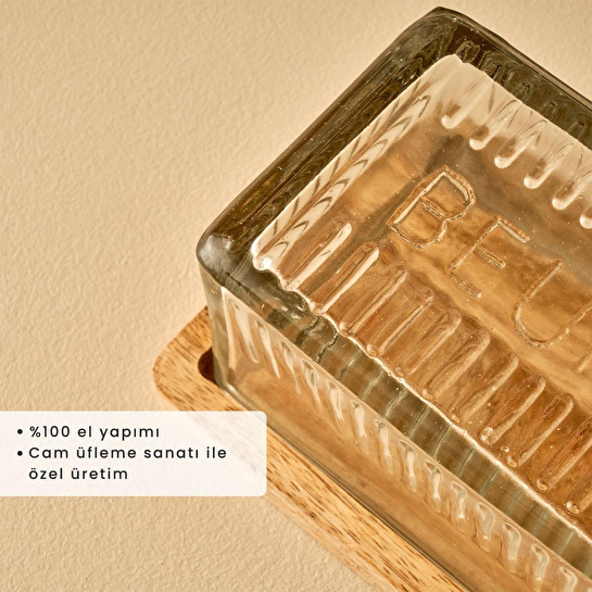 Bella Maison Mist Tereyağlık Naturel (16,5x10x8 Cm) Naturel