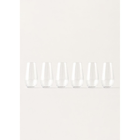 Bella Maison Columba Kristal Meşrubat Bardağı 6'lı Naturel (580cc)