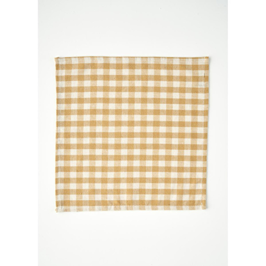 Bella Maison %100 Pamuk Pavia Peçete Hardal (40x40 Cm) Hardal