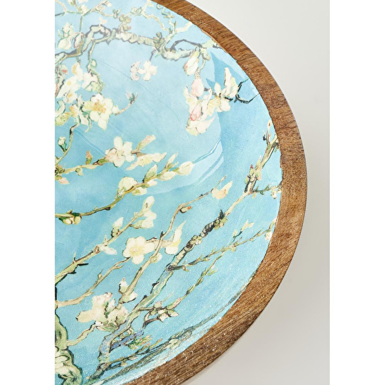 Bella Maison Van Gogh Almond Blossom Mango Sunum Kasesi Turkuaz (30x8 Cm) Turkuaz