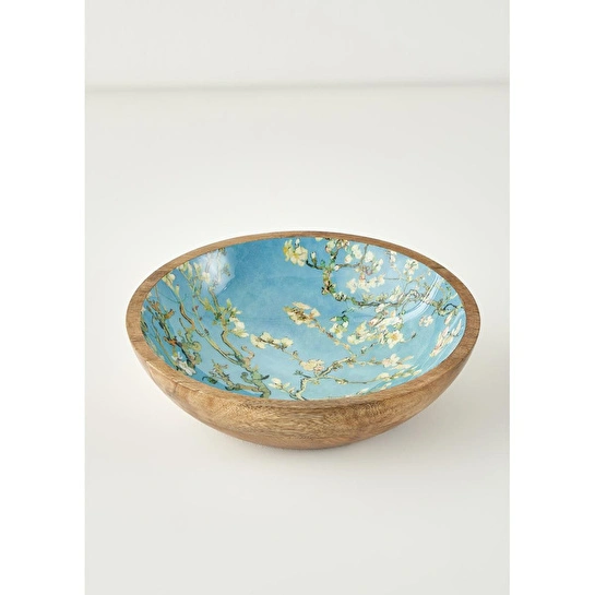 Bella Maison Van Gogh Almond Blossom Mango Sunum Kasesi Turkuaz (30x8 Cm) Turkuaz