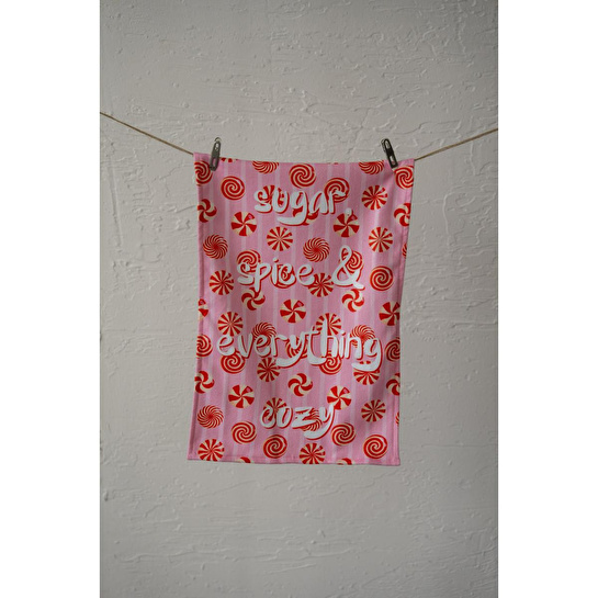 Cozy Home Cheer Kitchen Mutfak Havlusu Sugar & Spice