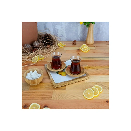 Bambum Kangura Limon Kare Tepsi Küçük