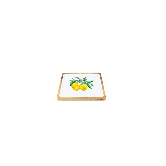 Bambum Kangura Limon Kare Tepsi Küçük