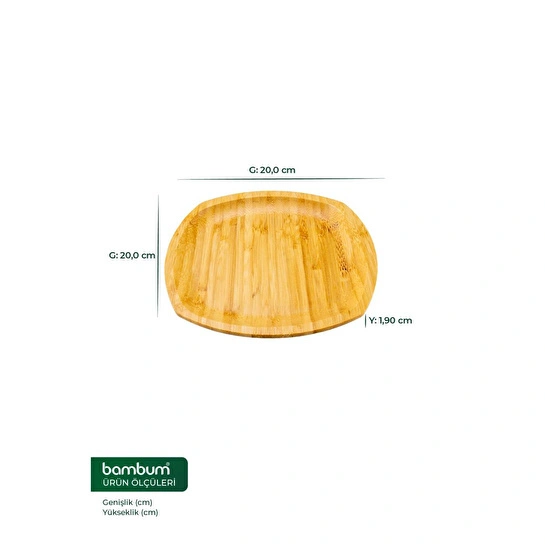 Bambum Penne Tabak 20 Cm