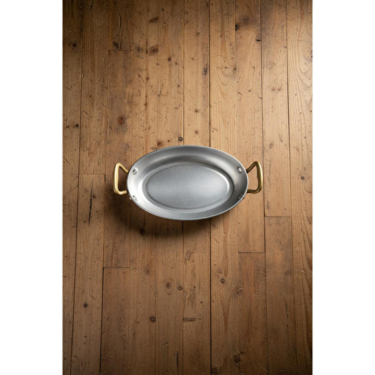 Bambum Fornello Çelik Oval Sunum 18 Cm