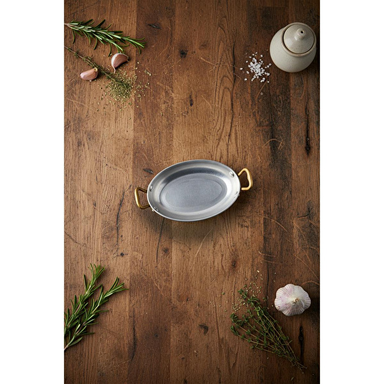 Bambum Fornello Çelik Oval Sunum 16 Cm