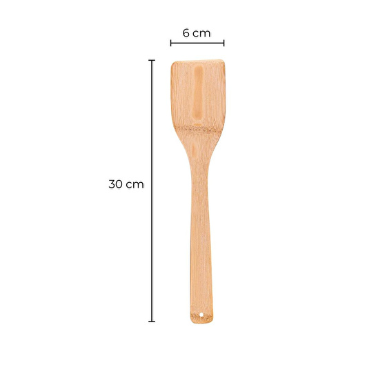 Bambum Ravili - 4'lü Servis Maşa Spatula Kaşık Seti