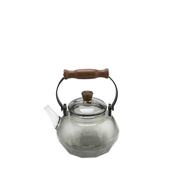 Bambum Sven Metal Kaplamalı Cam Demlik 1200ml