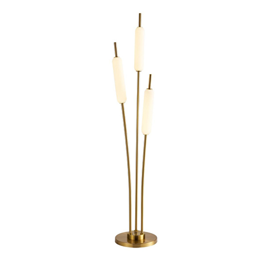 Apliqa Reed 3'lü Gold 36 Watt Led Lambader