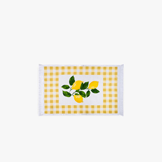 Green Black Limonara 3'lü Mutfak Havlu Seti Baskılı 40x60
