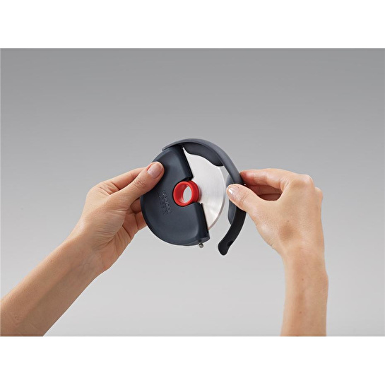 Joseph Joseph Disc Easy-clean Pizza Diski - Gri/kırmızı