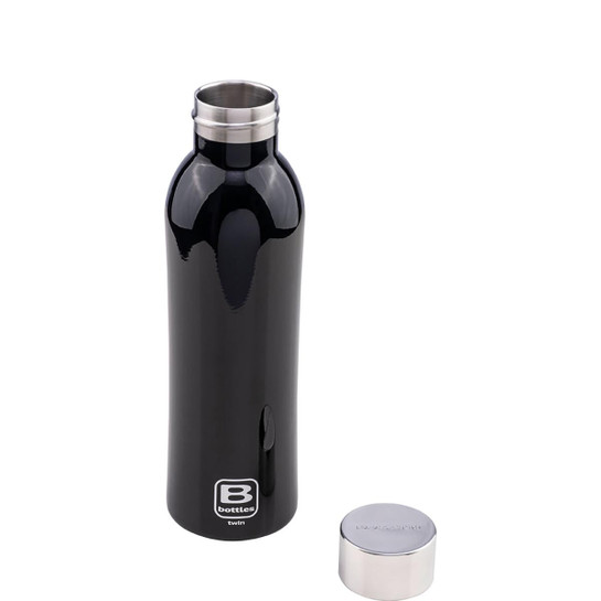 Bugatti Twin Pas Cel Termos 500ml Parlak Siyah