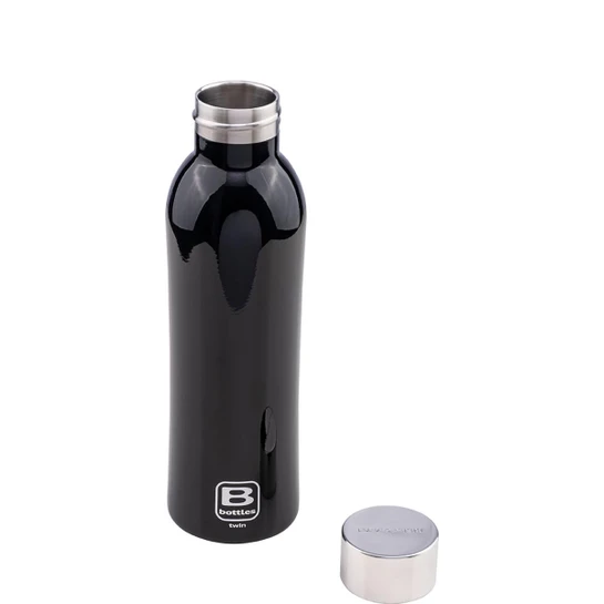 Bugatti Twin Pas Cel Termos 500ml Parlak Siyah